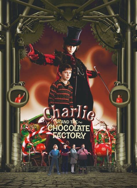 2005 Movies | Charlie and the Chocolate Factory (2005) poster ...