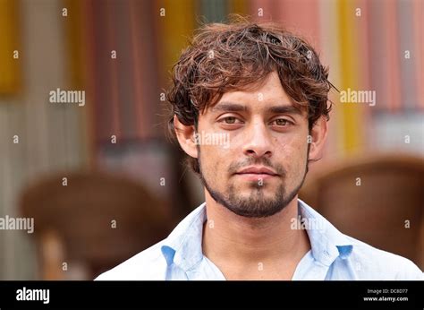 Afghan male student with vivid green eyes Stock Photo - Alamy