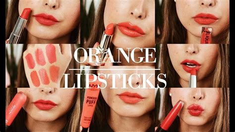 Red Orange Lipstick