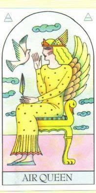 Air Queen --- Mystic Meg Tarot | Tarot, Mystic, Tarot cards