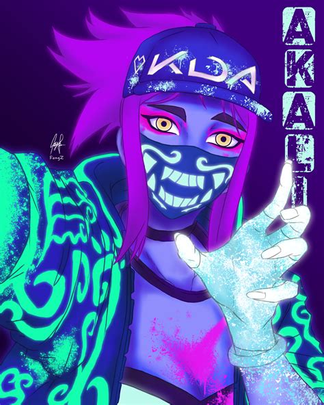 Akali KDA Pop Stars by Fang-Z on DeviantArt