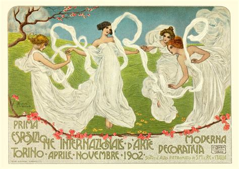 Woman Art Nouveau Poster Free Stock Photo - Public Domain Pictures