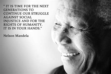 Nelson Mandela's Most Inspirational Quotes | Nelson mandela, Today quotes, Social injustice