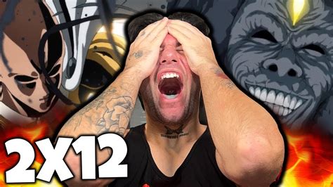 SEASON 2 FINALE 🔥ONE PUNCH MAN - 2x12 (REACTION) - YouTube