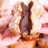 Chocolate Custard Filled Donuts - Sweet and Savory Meals