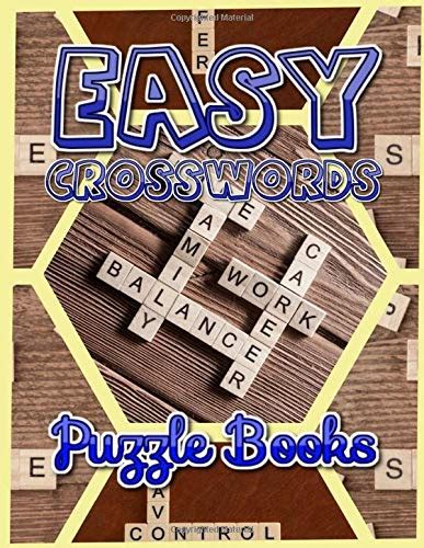 Easy Crossword Puzzle Books: MY Times Crosswords Easy, Quick Crossword ...