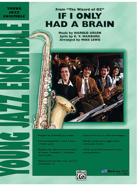 If I Only Had A Brain By - Score And Part(s) Sheet Music For Jazz Ensemble - Buy Print Music AP ...