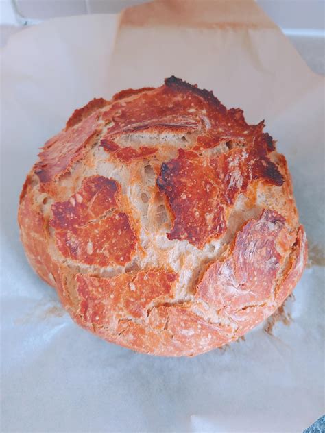 NY Times no-knead bread : r/Baking