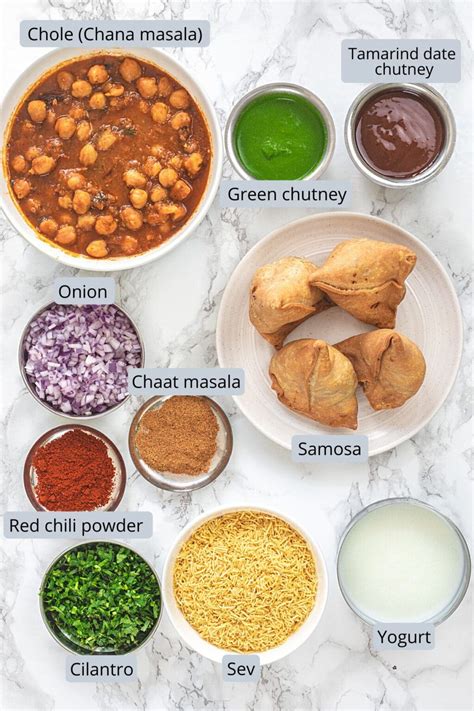 Samosa Chaat Recipe - Spice Up The Curry