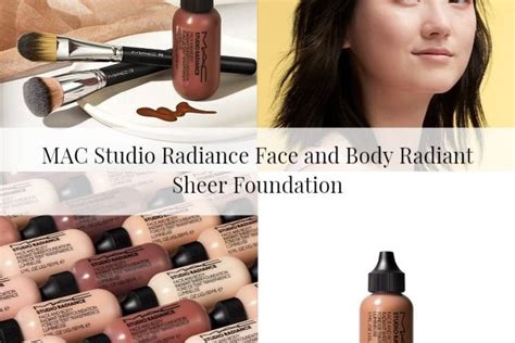 MAC Studio Radiance Face and Body Radiant Sheer Foundation ...