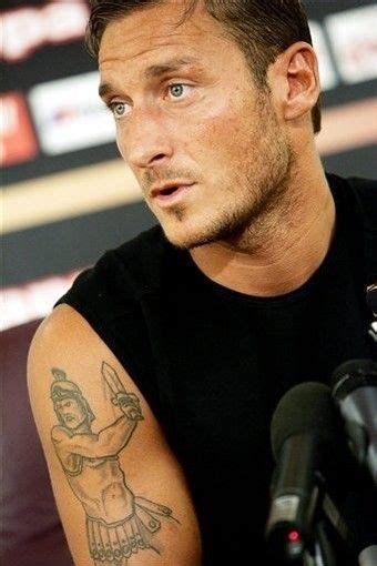 Francesco Totti | Gladiator tattoo, Tattoos, Celebrity tattoos