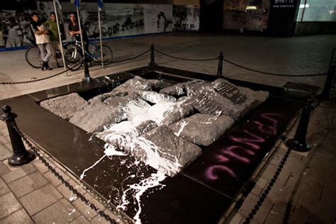 Angered by Shalit Deal, Israeli Defaces Rabin Memorial - The New York Times