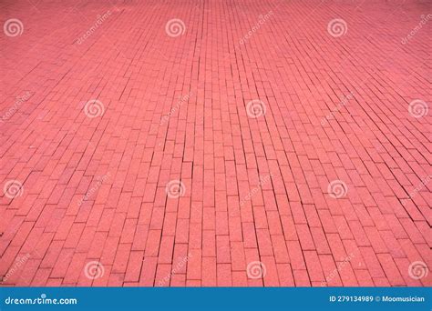 Red Brick Floor stock image. Image of orange, exterior - 279134989