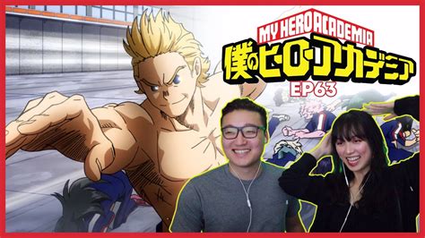 MIRIO VS CLASS 1-A | My Hero Academia Reaction Episode 63 / 3x25 - YouTube