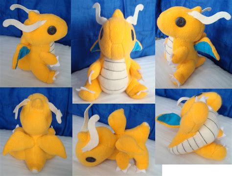 Dragonite Plush by PassiveRaven on DeviantArt