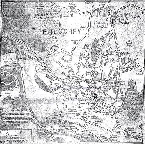 Pitlochry City Map