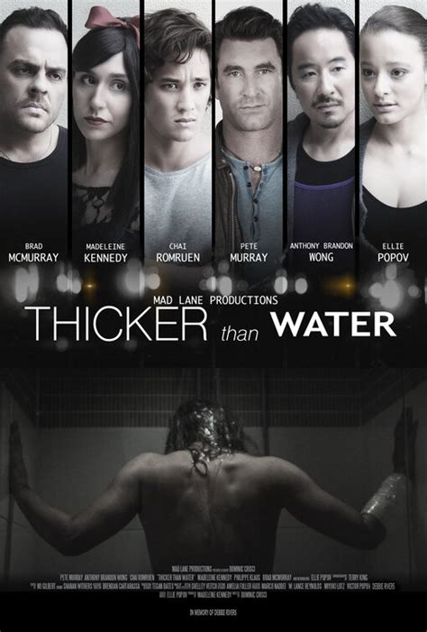 Thicker Than Water Movie Poster - IMP Awards