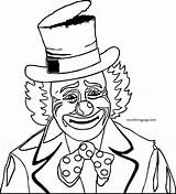 Clown Circus Sad Coloring Page  Wecoloringpagecom sketch template
