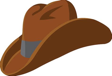 Cowboy Hat Clip Art Vector Images Illustrations Istoc - vrogue.co