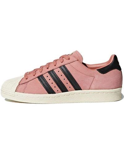 Adidas Superstar Pink Shoes for Women | Lyst