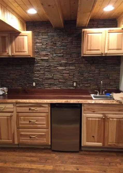 Stacked Stone Backsplash Ideas - Stacked Stone Backsplash ...