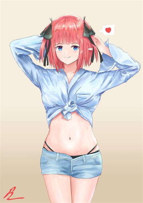 Nino Nakano Ready for Summer [Gotoubun no Hanayome] : r/anime