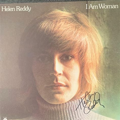 Helen Reddy I Am Woman signed album | EstateSales.org