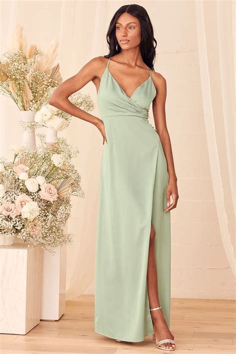 23 Sage Green Bridesmaid Dresses For Every Style