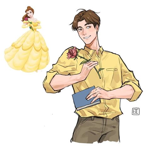 Disney Princesses as Princes Fan Art