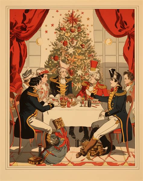 Napoleonic Soldiers Christmas Art Free Stock Photo - Public Domain Pictures