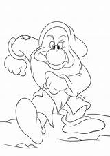 Grumpy Dwarf 3 Coloring Page Free Printable Pages For Kids sketch template