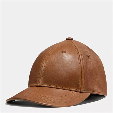 Leather Baseball Cap | COACH®