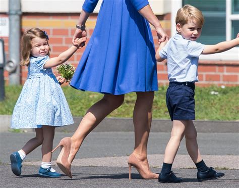 Prince George and Princess Charlotte Matching Pictures | POPSUGAR Celebrity