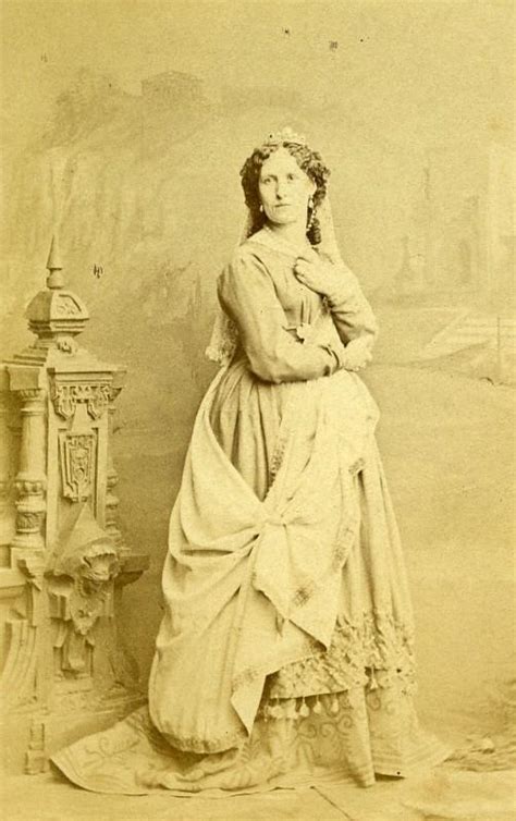 London Theater Actress Jane Caroline Carson Old CDV Photo Southwell ...