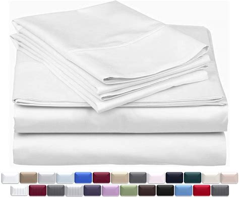 Thread Spread Long-Staple Luxury Egyptian Cotton California King Sheets