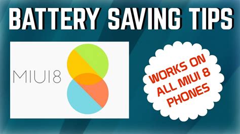 11 Tips To Improve Battery Life on MIUI 8 - Battery Saving Tips Xiaomi ...