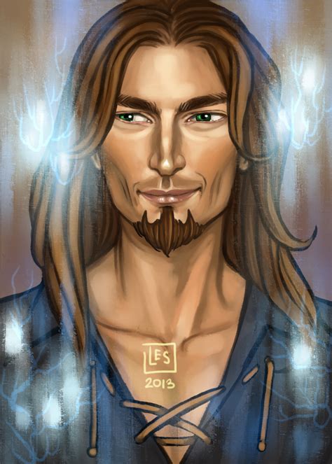 Portrait Sketch_The Frost Mage by BlackBirdInk on DeviantArt