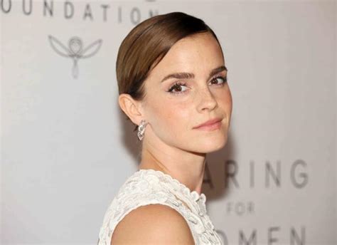 Emma Watson Paired a Bedazzled Cut-Out One-Piece With a Stack of Glitzy Necklaces for a Day of ...