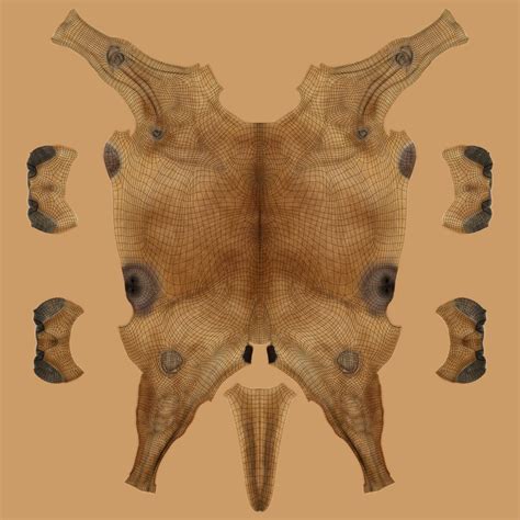 Camel Fur 3D Model - TurboSquid 1599039