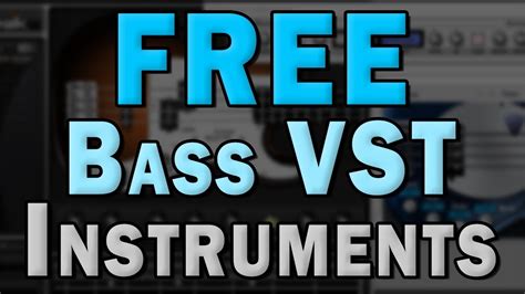 Free Bass VST Instrument Plugins and Synths - YouTube