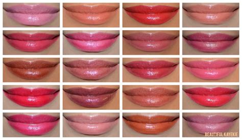 Lipstick Skin Tone Chart