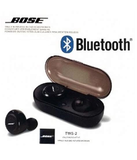 Bose Tws 2 Specifications - True Wireless