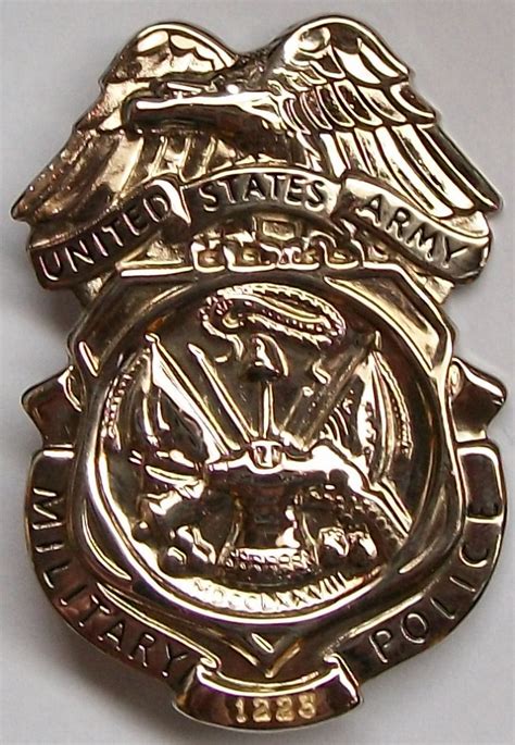 Us Army Military Police Badge - Top Defense Systems