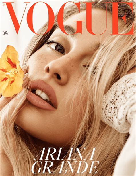 PICS: Ariana Grande looks almost unrecognisable on the cover of British ...