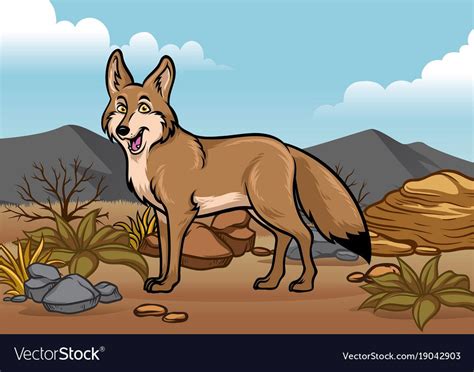 Pin by Chris Urena on Canids | Coyote animal, Wild animals vector, Cartoon animals