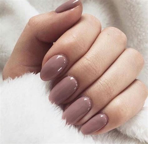 Dusty pink nails #dustypink Pinterest ~ @megglou (With images) | Mauve nails, Simple fall nails ...