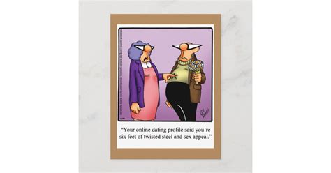 Funny Thinking of You Humor Postcard | Zazzle