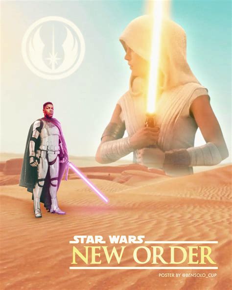 Are you guys excited to see Rey rebuild the Jedi Order? (Poster by me) : r/StarWars