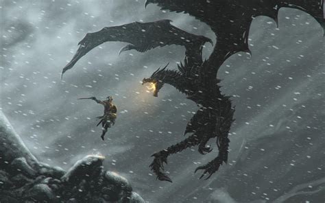 Skyrim Dragon Wallpapers - Top Free Skyrim Dragon Backgrounds ...