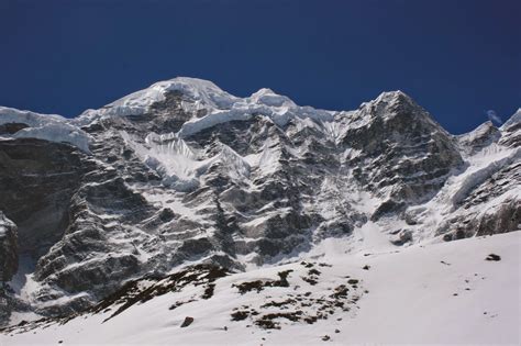 Nepal, an unforgettable experience: Ascent of Meru Peak, 6479m and the first earthquake.